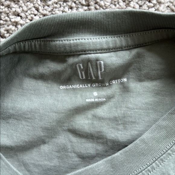 Casual Knot-Front Top in Sage Green - Picture 6 of 6